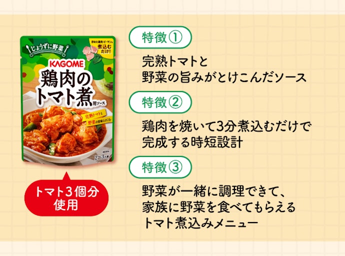 鶏肉のトマト煮用ソース