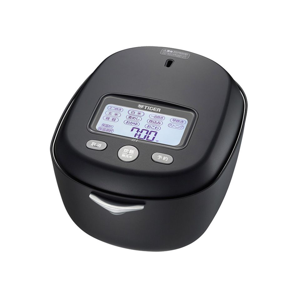TIGER ご泡火炊き 炊飯器 5.5合 ブラック TIGER タイガー ご泡火炊き 圧力IHジャー炊飯器 5.5合