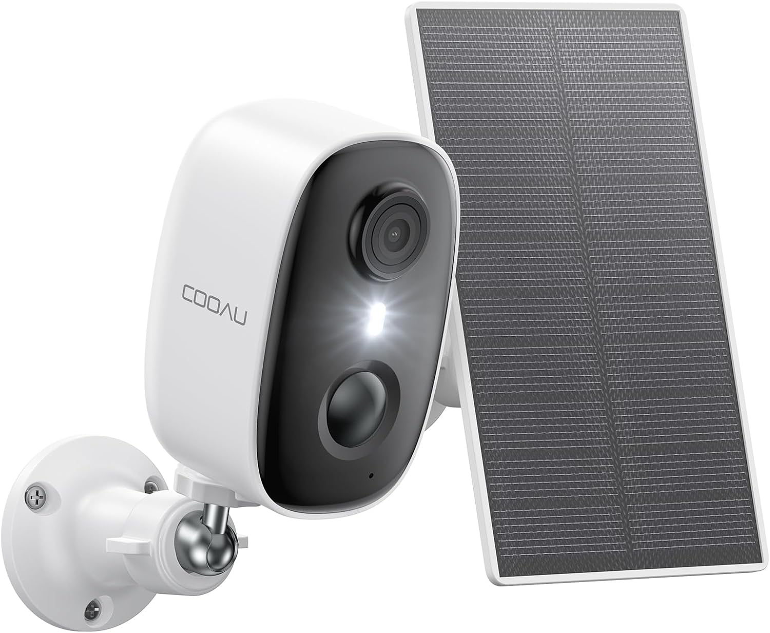 【ほぼ未使用】COOAU ソーラーパネル式防犯カメラ【microSDカード付き】 Amazon.co.jp: 【2025強化版・500万超高画素・完全無線設計