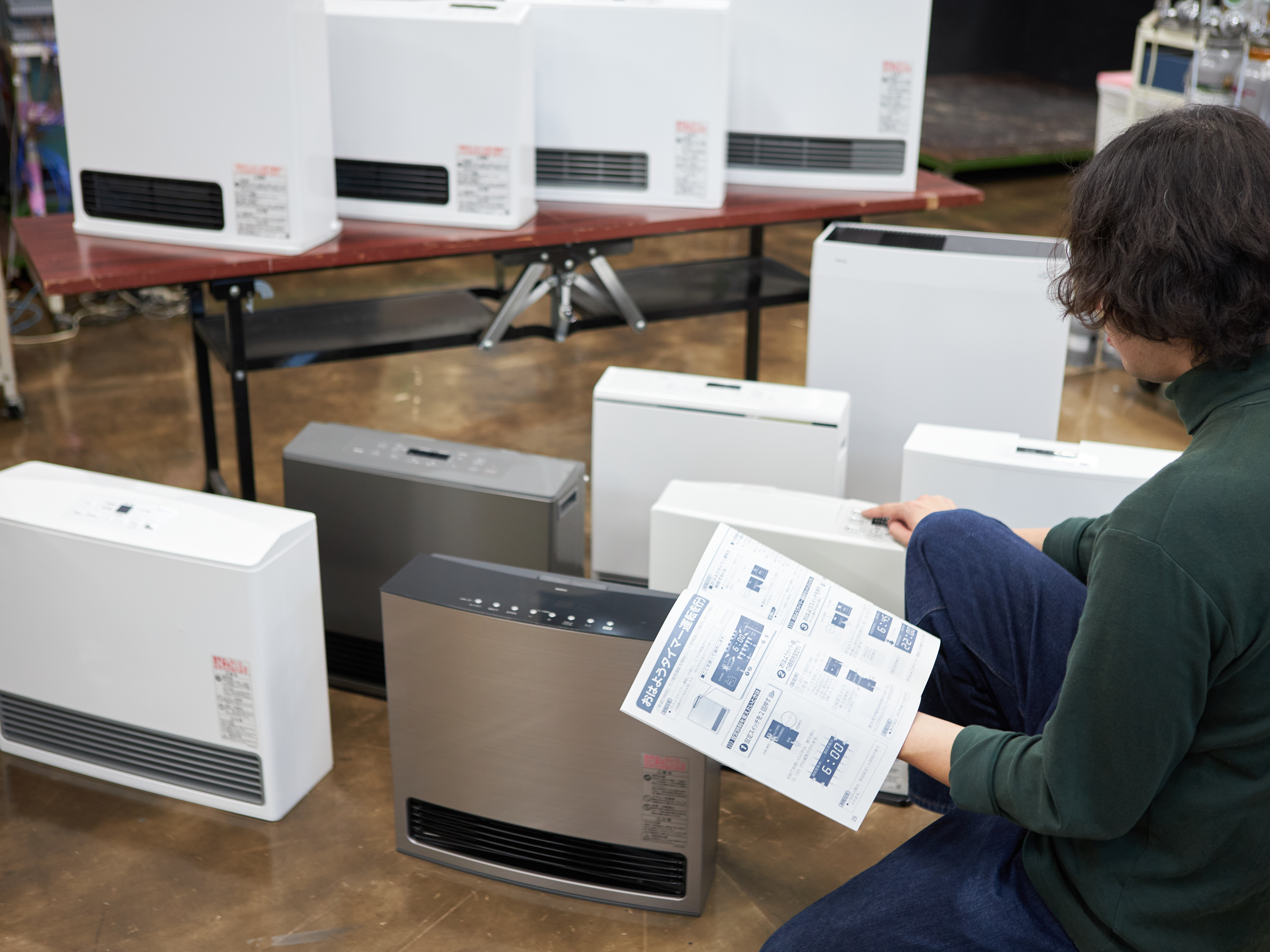 リンナイ ガスファンヒーター Standard RC-Y2402PEをレビュー