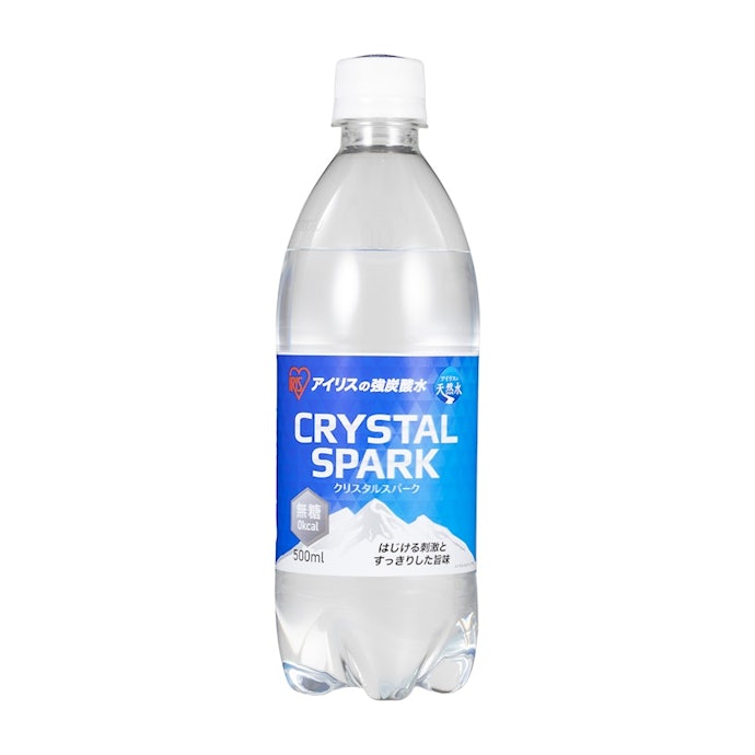 【12/炭酸水】アイリスフーズ「CRYSTAL SPARK プレーン」