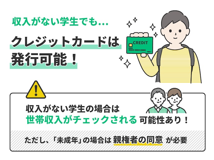 学生・未成年の場合