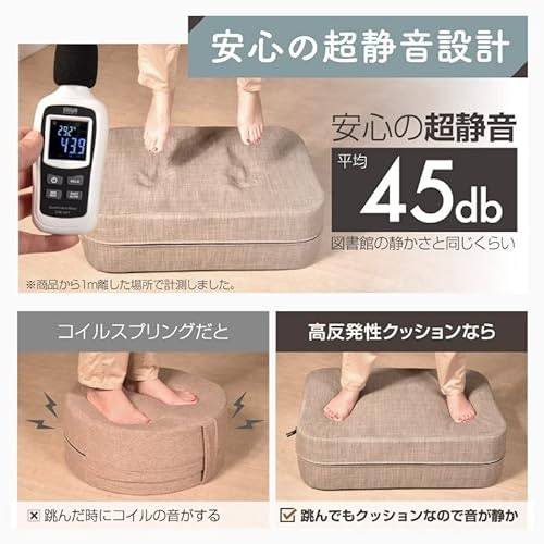 騒音が気になる人はコイルなし、飛躍力を求める人はコイルありをチョイス