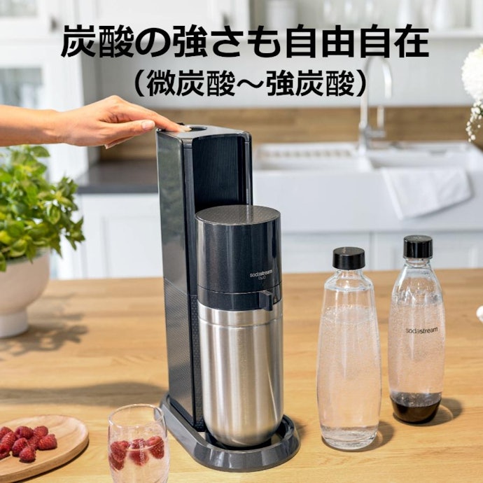 炭酸濃度の調節方法は手動式か電動式。好みで選んで問題なし