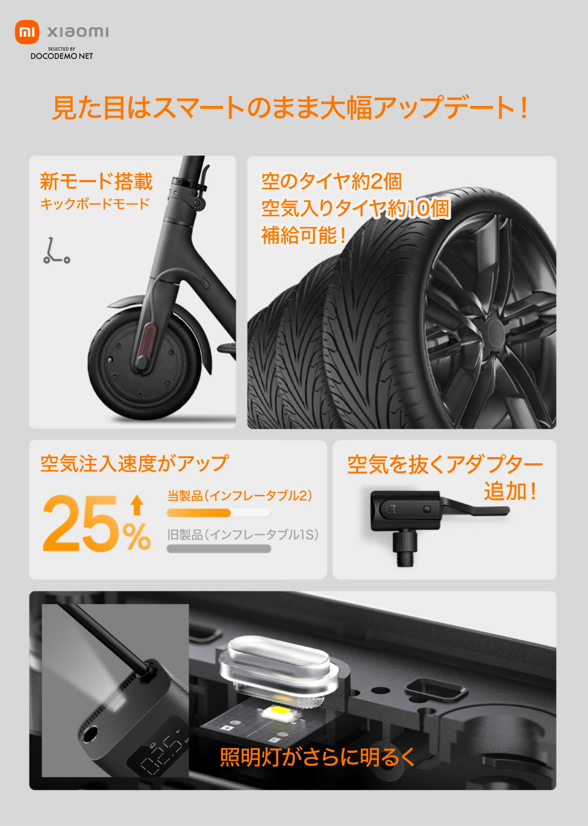 Xiaomi インフレータブル2をレビュー！クチコミ・評判をもとに徹底検証 