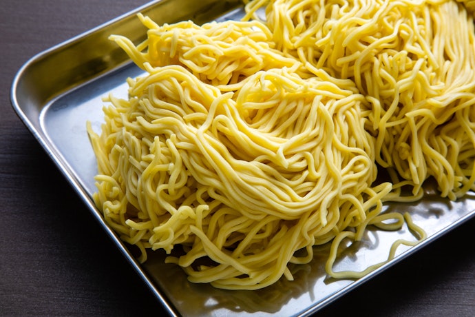 ちゃんぽん麺や薬味などのセット内容も確認