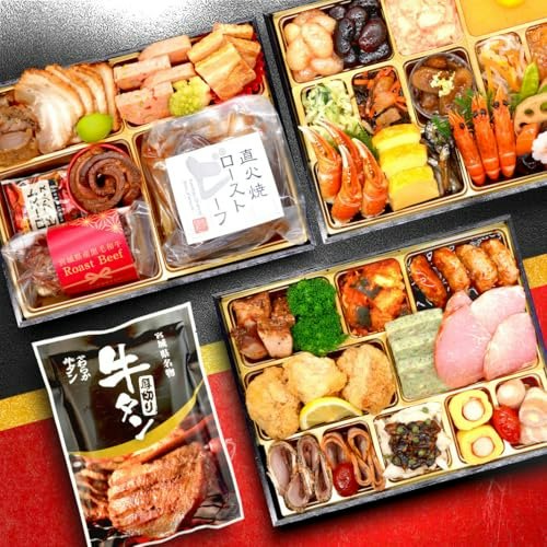 家族の好み次第では、肉以外も入っているおせちに注目