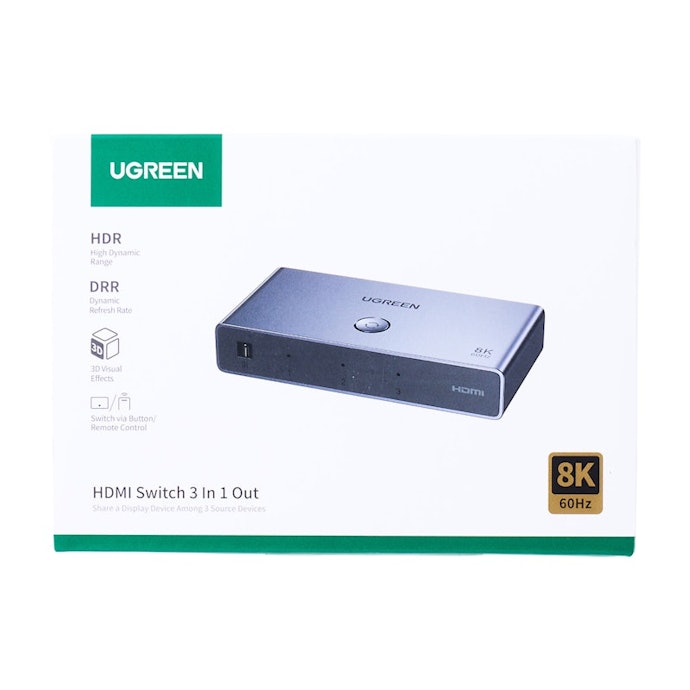 UGREEN HDMI切替器の気になった点はなし!