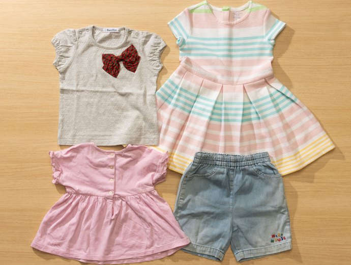 サイズ80~90cmの子ども服の買取金額の高さ