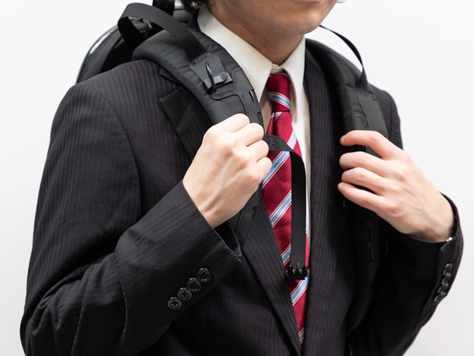 背負い心地のよさ