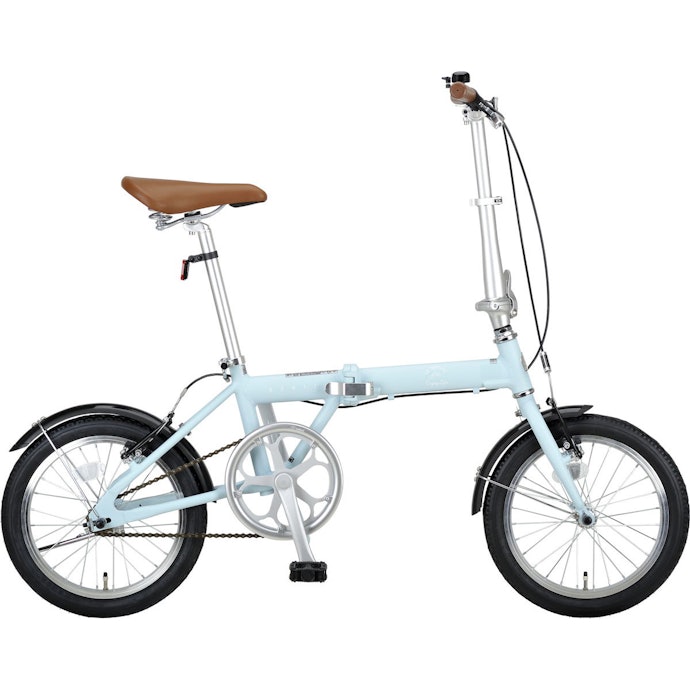 制動力の高いVブレーキを採用。カラーはカーキとサックスの2色展開