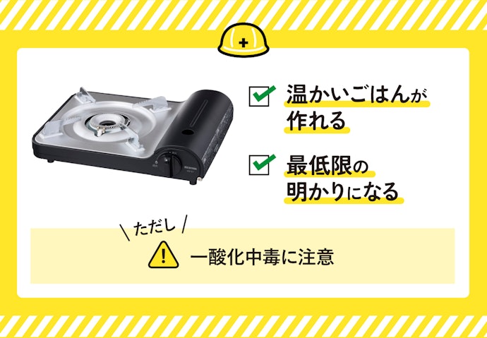 第1位:カセットコンロ+ガスボンベ