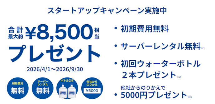 信濃湧水:現金5,000円プレゼント