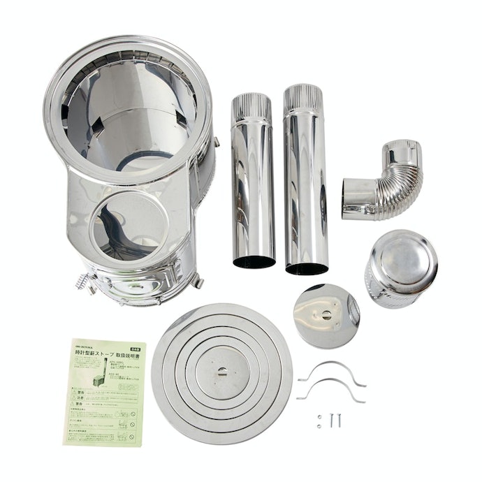 ホンマ製作所 ステンレス 時計1型薪ストーブセット ASS-60をレビュー ホンマ製作所 ステンレス 時計1型薪ストーブセット ASS-60をレビュー