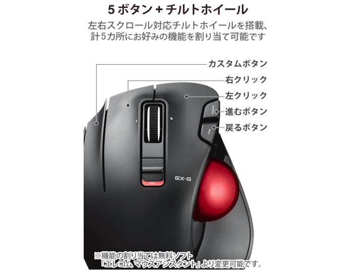 作業効率を高めたいなら、複数の操作ボタンを搭載したモデルに注目