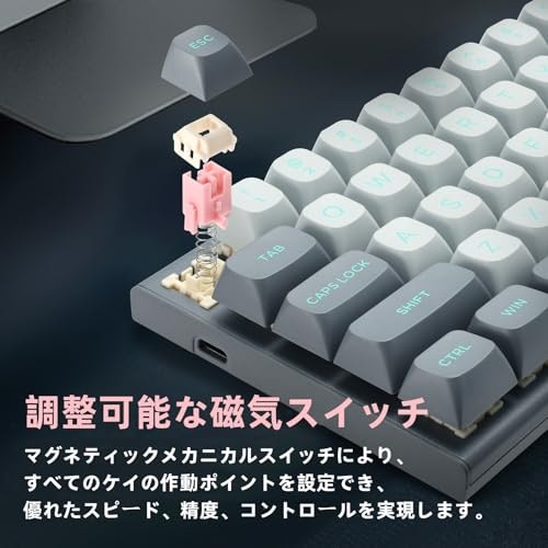 高速なレスポンスや耐久性を重視するなら、磁気スイッチに注目