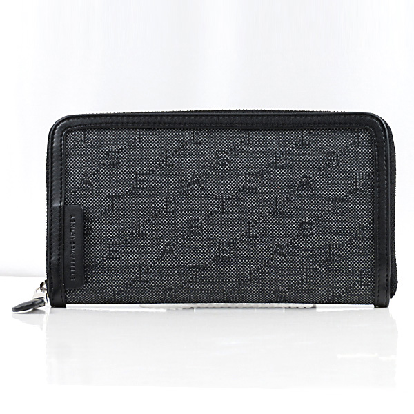 【mimi】ステラマッカートニー ファベラ 長財布 チェーン 濃紺 箱付き Stella McCartney STELLA McCARTNEY ステラマッカートニー