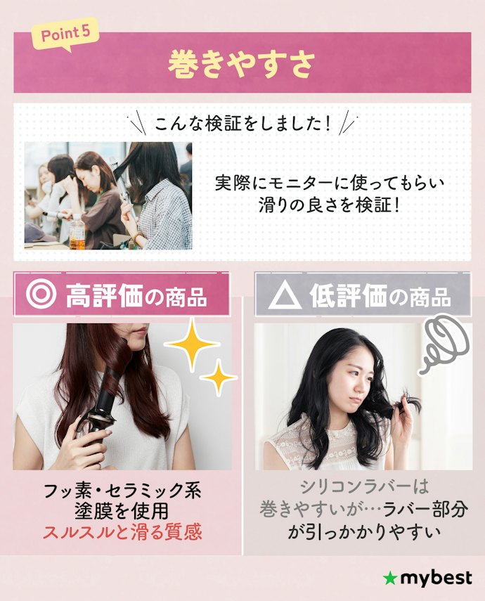 初心者や不器用な人は、滑りのよさも重視して選ぶのがおすすめ