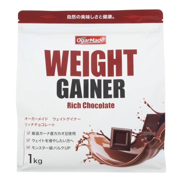 【08/ウエイトゲイナー】高たんぱく&低脂質。適度な甘さで飲みやすいウエイトゲイナー