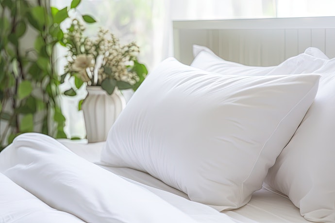 睡眠中や安静時は頭を心臓より高い位置に保つ
