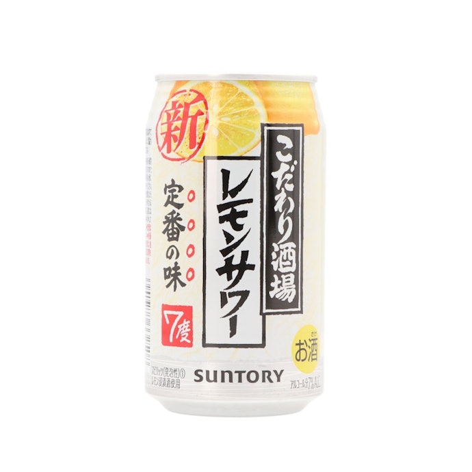 【13/缶チューハイ】サントリーホールディングス「こだわり酒場 こだわり酒場のレモンサワー」(販売価格:2,626円/350ml・24本)