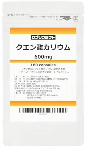 まずは配合量を確認。男性は1日600mg、女性は1日300mgを目安に