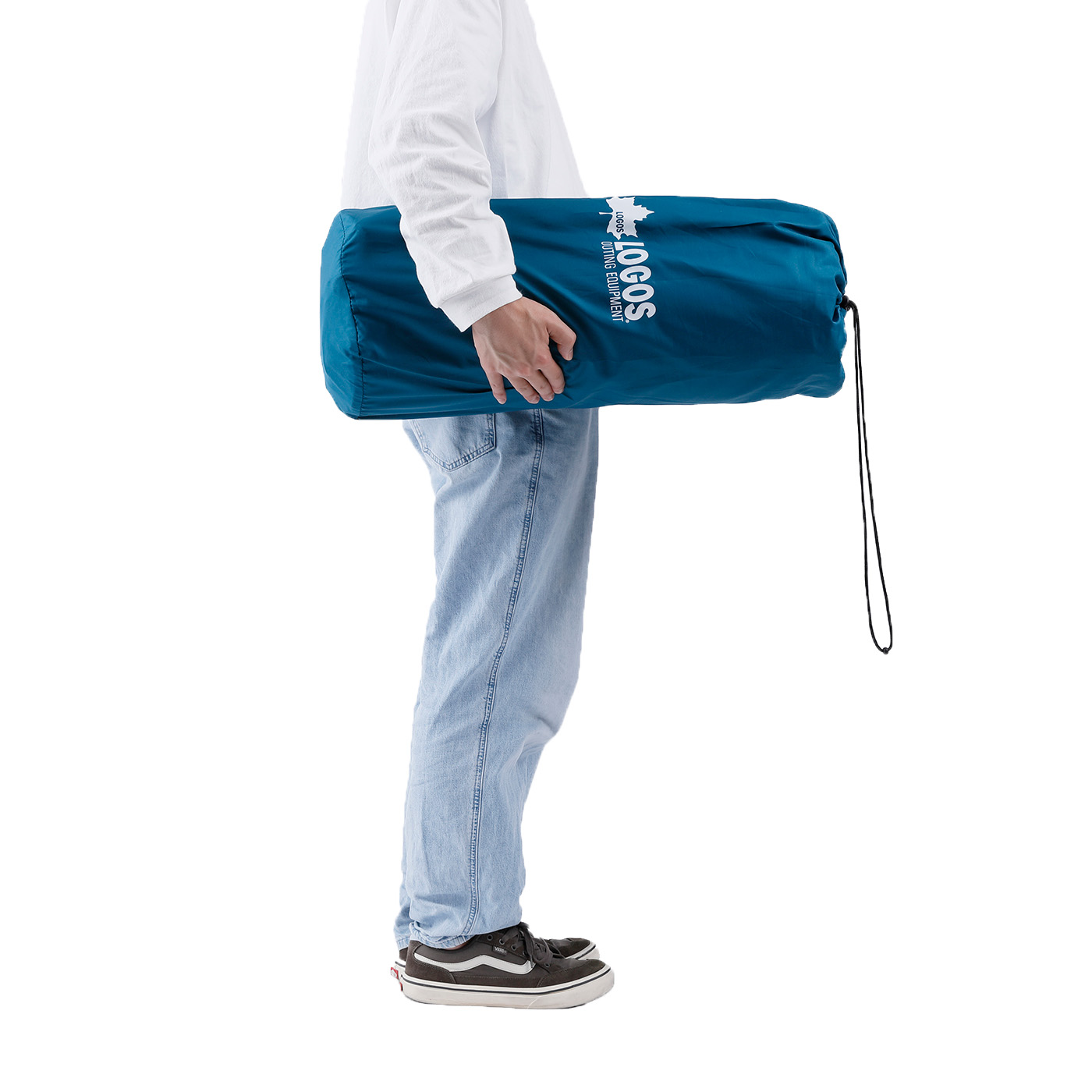 LOGOS（ロゴス）　高密弾力　セルフインフレートマット【２セット】 高密弾力）55セルフインフレートマット・DUO|ギア|寝具|イン