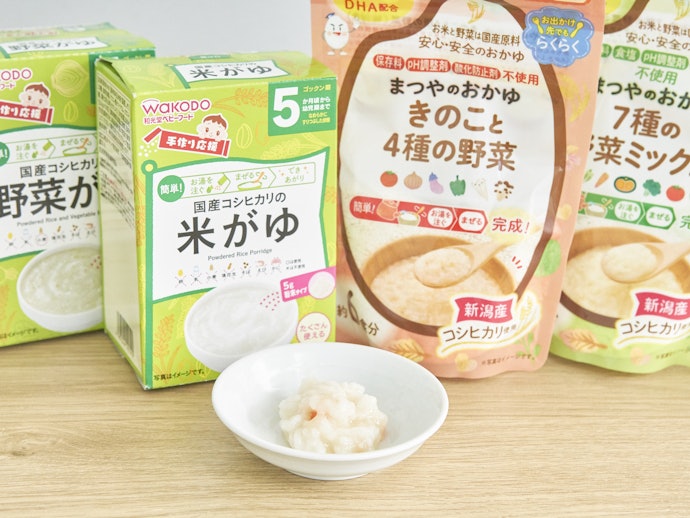味は月齢や献立に合わせて選択しよう