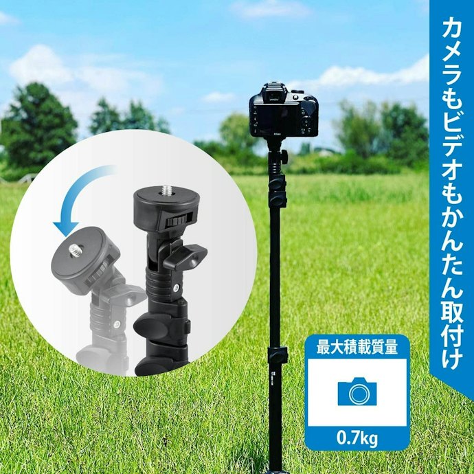 機材の総重量が耐荷重の半分以内かチェックしよう