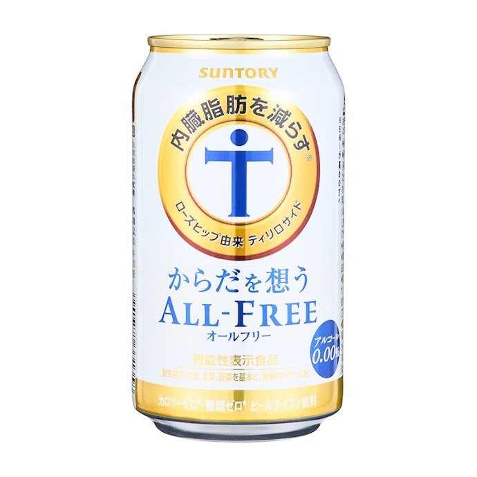 【19/ノンアルコールビール】サントリーホールディングス「オールフリー からだを想うオールフリー」(350ml・24本)【7%オフ】