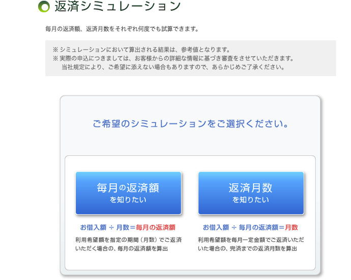 返済シミュレーションも活用しよう!
