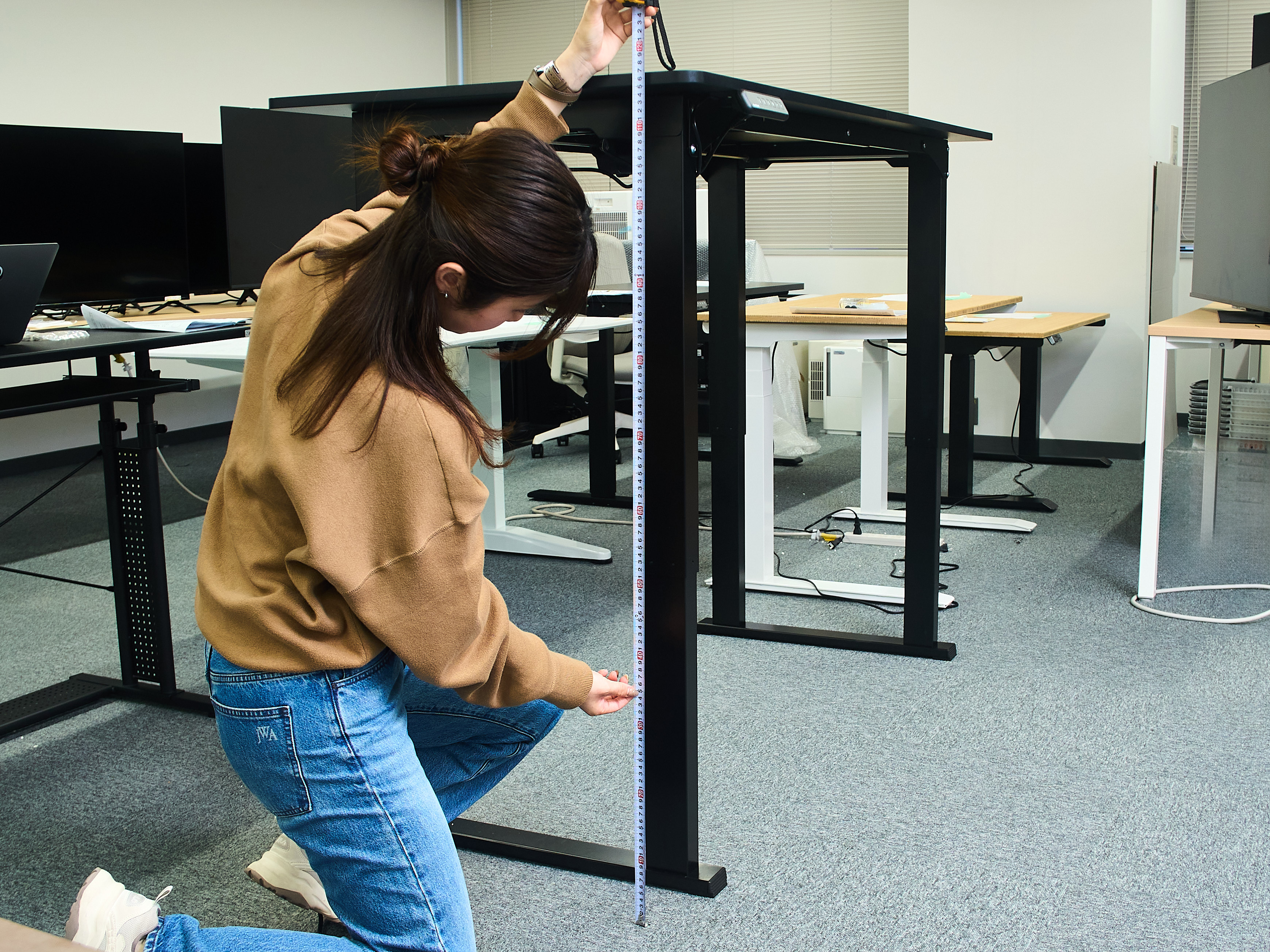 高さ調整可能！電動昇降式デスク - 快適＆健康的 高さ調整可能！電動昇降式デスク - 快適＆健康的 【公式通販】