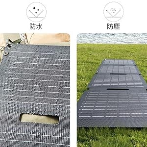 屋外利用ならIP55以上の防水・防塵性能を