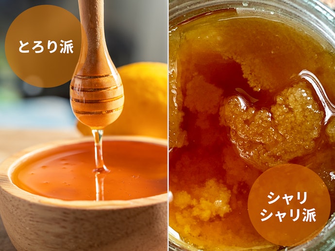 とろり派?シャリシャリ派?好みの食感を選ぼう