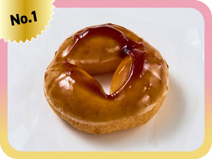 【1位(同率)】もはやドーナツを超越!?な新感覚「もっちゅりん みたらし」(220円)