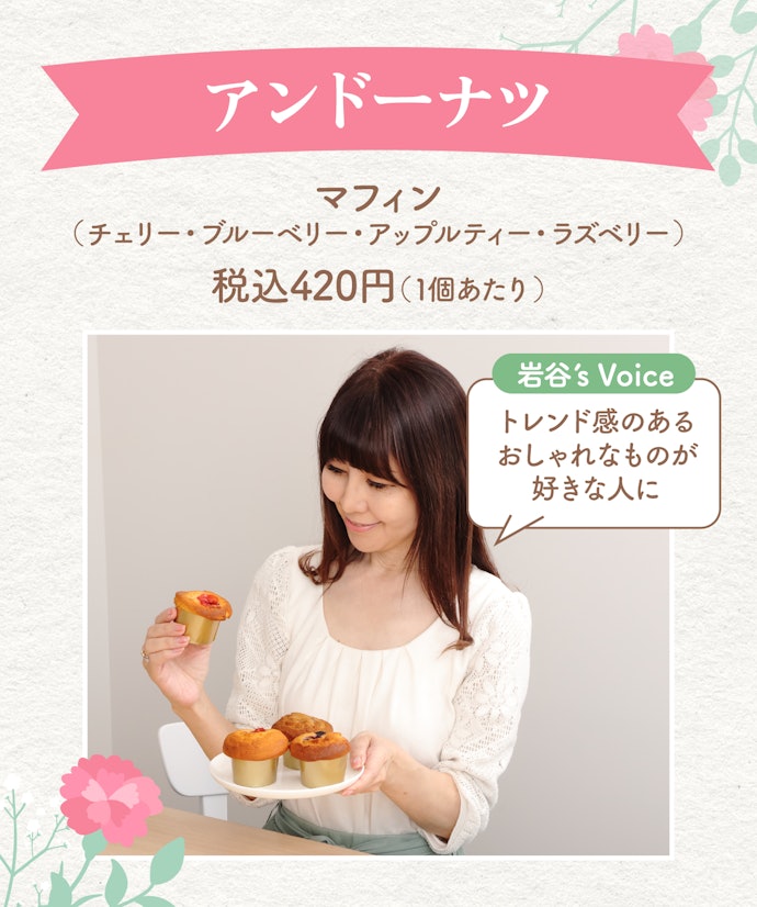 アンドーナツ「マフィン」(420円)