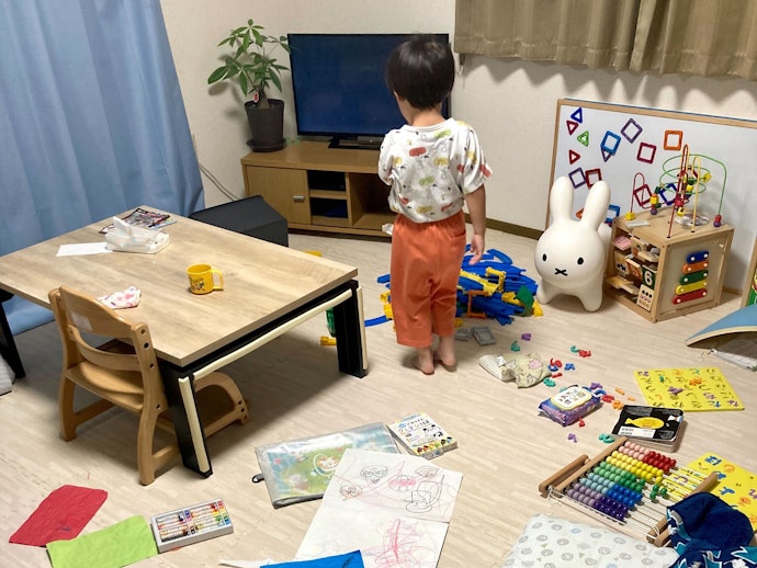 子どもの騒音に超神経質になっていた。上層階に引っ越すことになり、防音マットが必要に