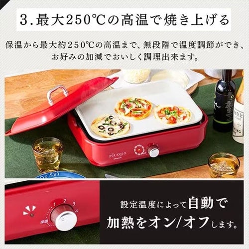 高火力を求めるなら最高温度250℃程度のものを。ヒーター管の形状にも注目