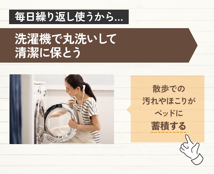 洗える素材や、抗菌・防臭加工付きも要チェック