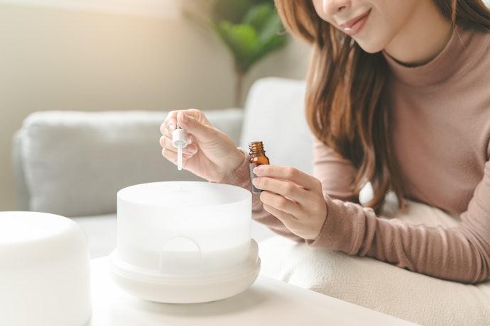 お休み前のリラックスタイムに。アロマが使える加湿器もGOOD