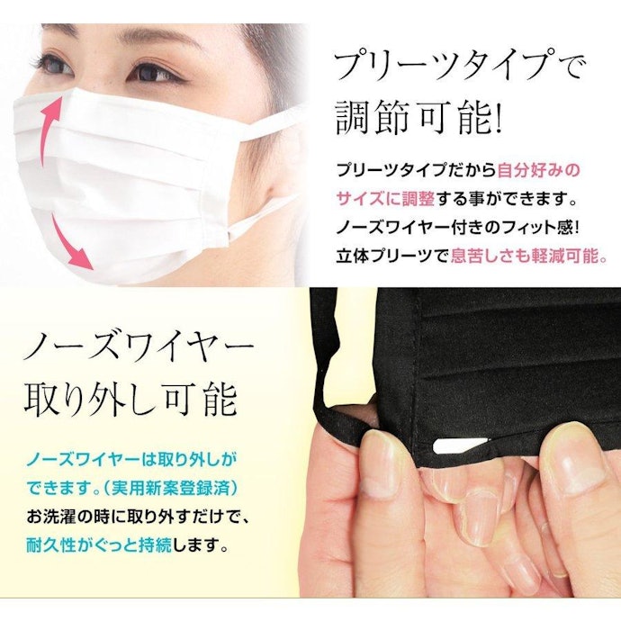 形状も大切。重視するポイントで立体・プリーツ・平型の3種類から選ぼう