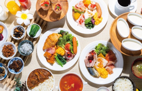 食事がおいしい宿で満足度アップ!