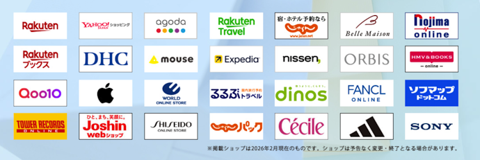 東急グループ加盟店やTOKYU POINTモール経由で買い物をする