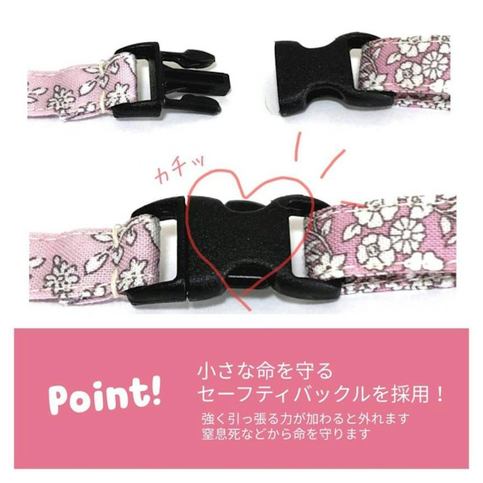 安全性に配慮された首輪をチェックしよう