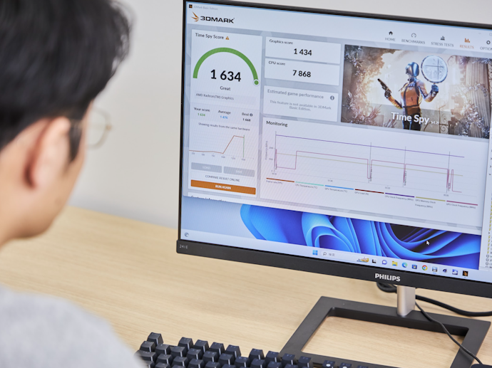 処理性能の高さ(GPU)