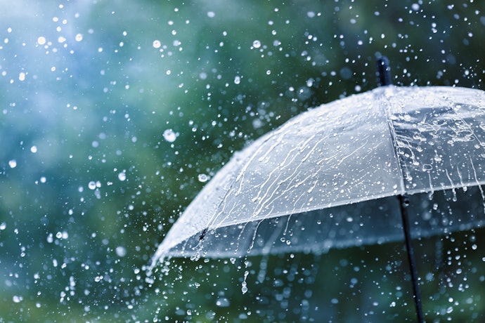 突然の雨にも対応できる