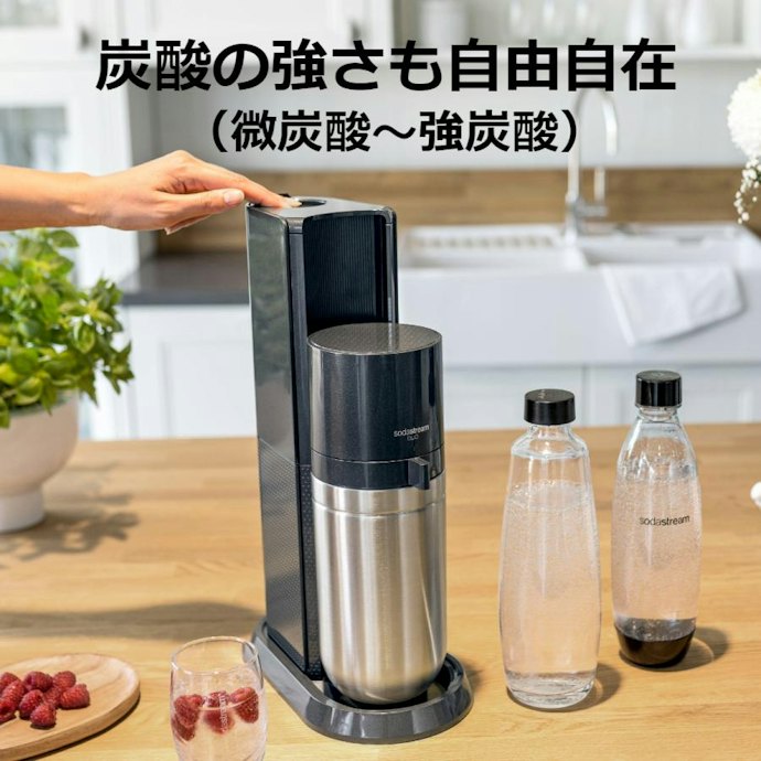 炭酸濃度の調節方法は手動式か電動式。好みで選んで問題なし