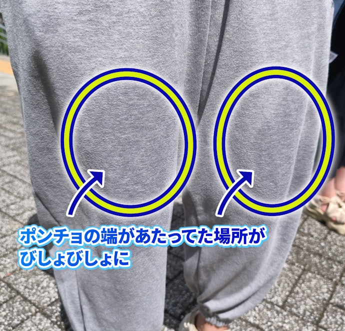 正直に言うと…冷感ポンチョはこんな人には向かないかも