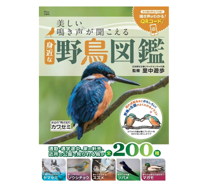 音声が聞ける野鳥図鑑もおすすめ