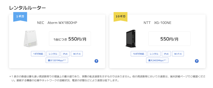 Wi-Fiルーターレンタルはあるが有料。自分で用意するほうがおすすめ